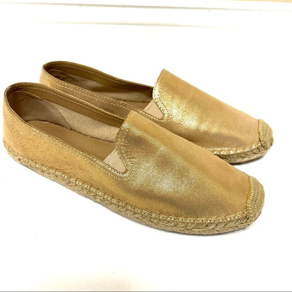 Soul Naturalizer Rose Gold espadrille flats size 10